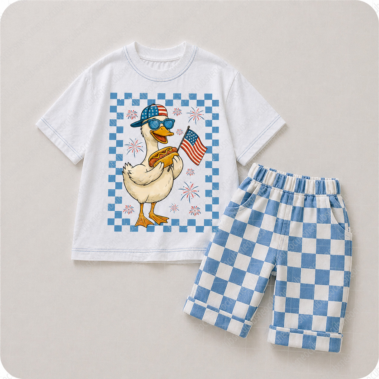 2-piece Baby Independence Day Set