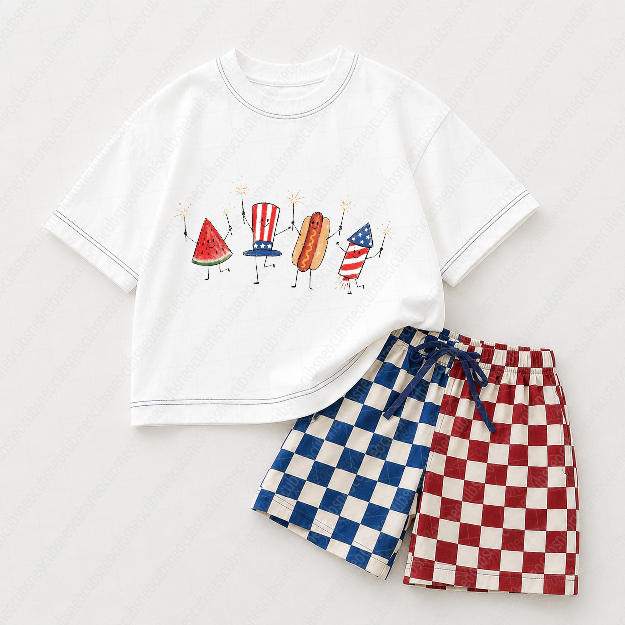 2-piece Baby Independence Day Set