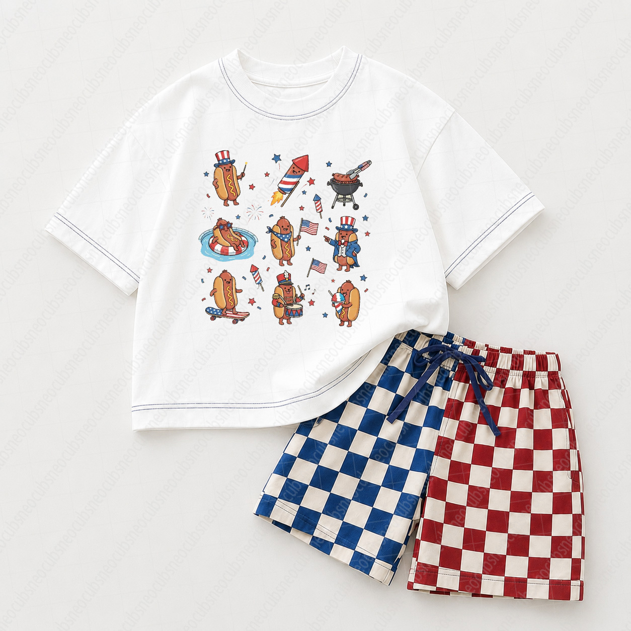 2-piece Baby Independence Day Set