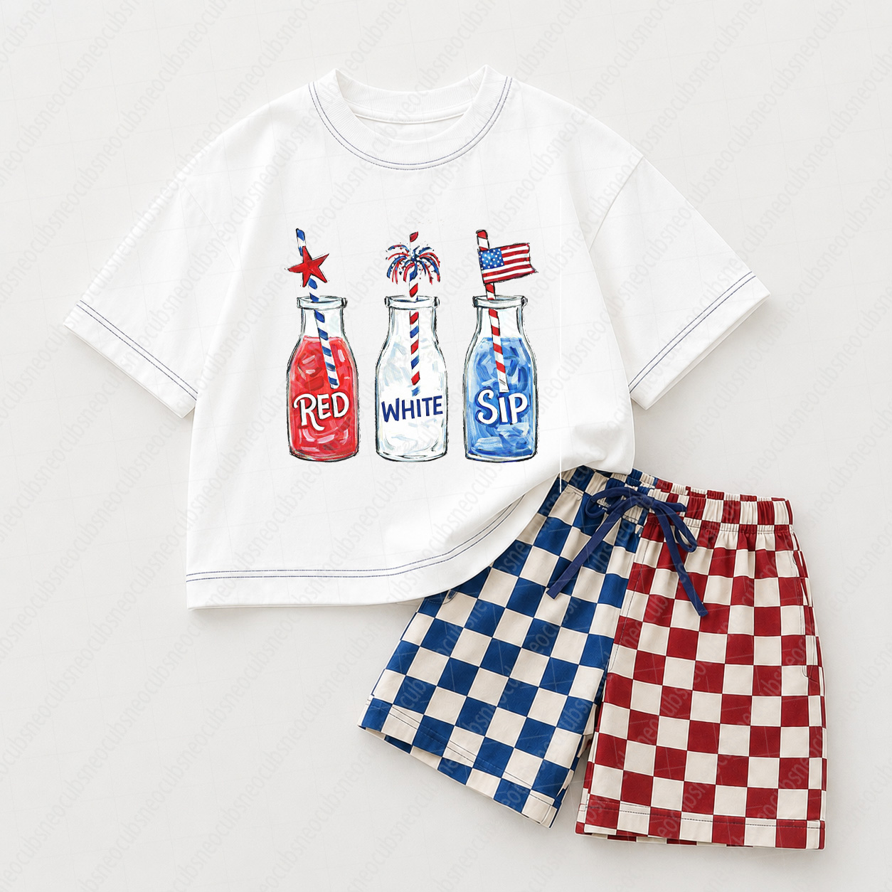 2-piece Baby Independence Day Set