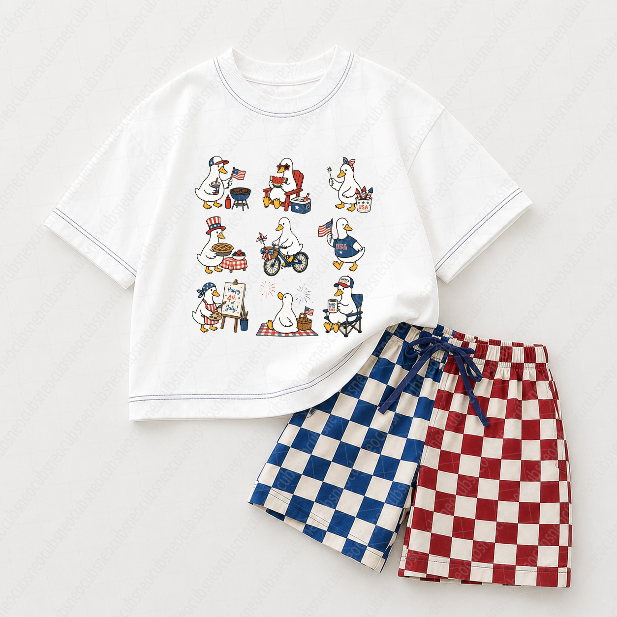 2-piece Baby Independence Day Set
