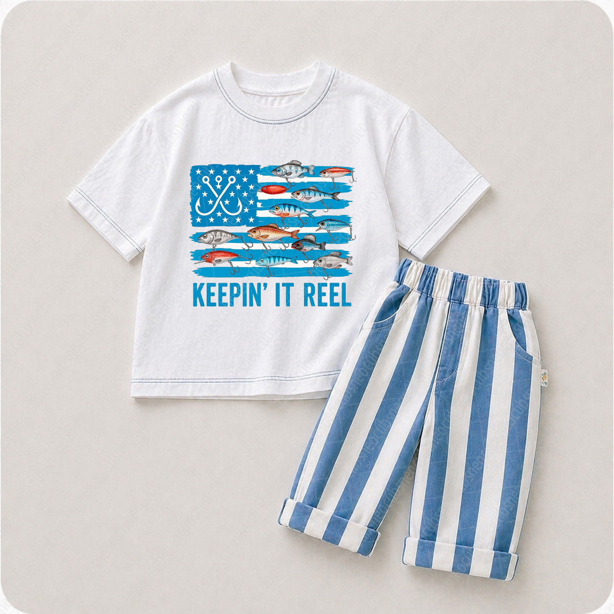 2-piece Baby Independence Day Set