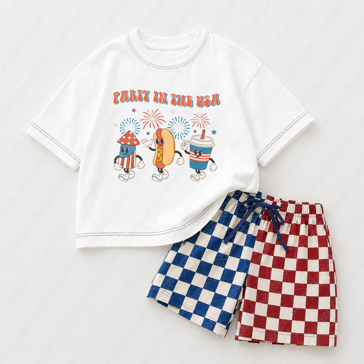 2-piece Baby Independence Day Set