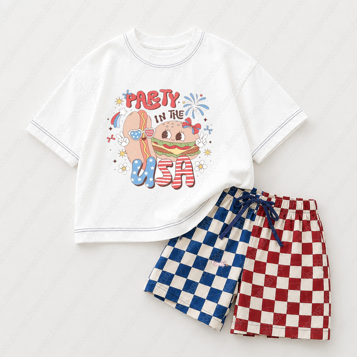2-piece Baby Independence Day Set