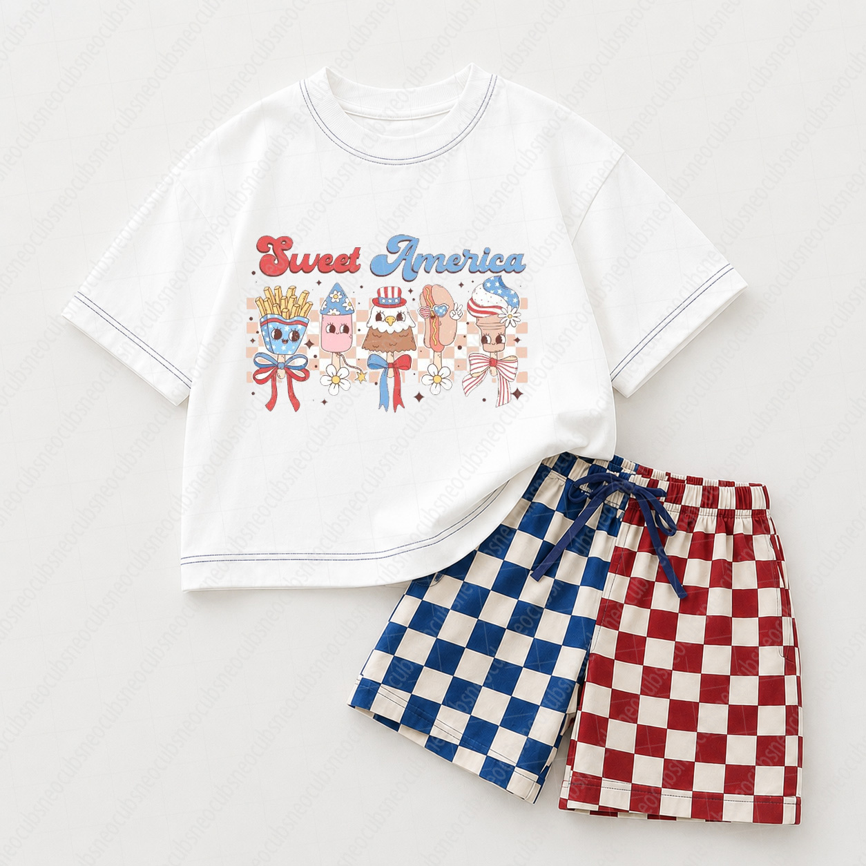 2-piece Baby Independence Day Set