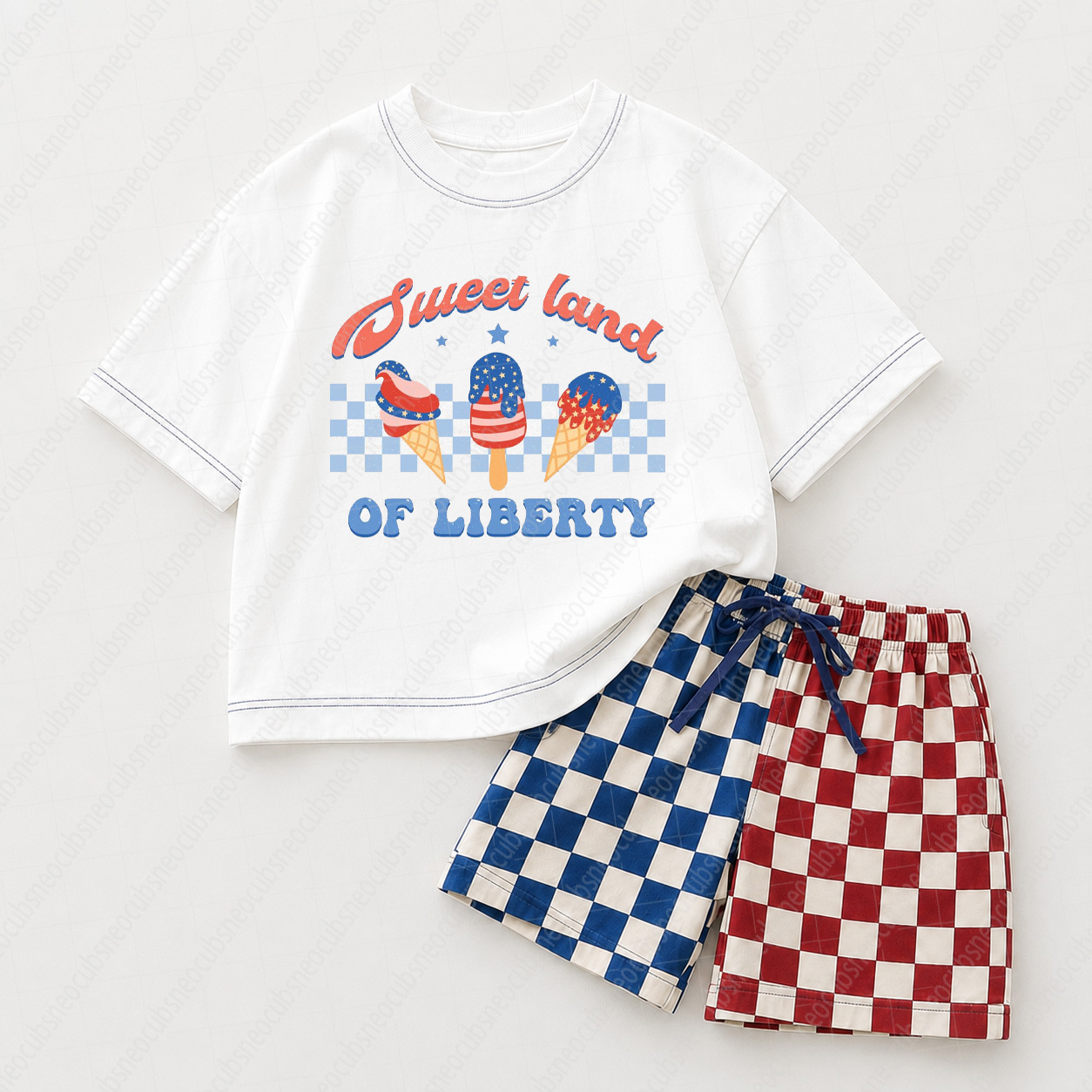 2-piece Baby Independence Day Set
