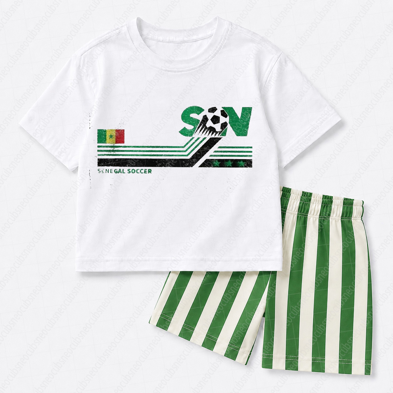 2-piece Baby Soccer Fan Set