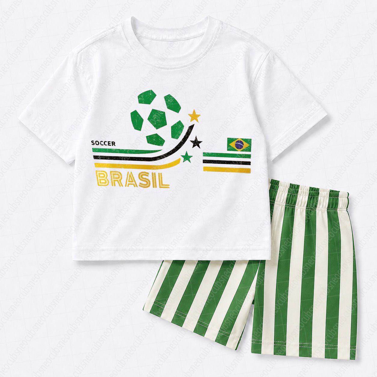2-piece Baby Soccer Fan Set