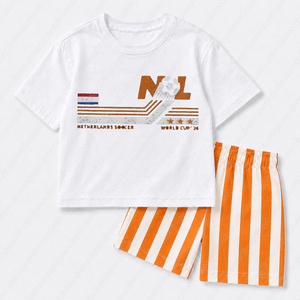 2-piece Baby Soccer Fan Set