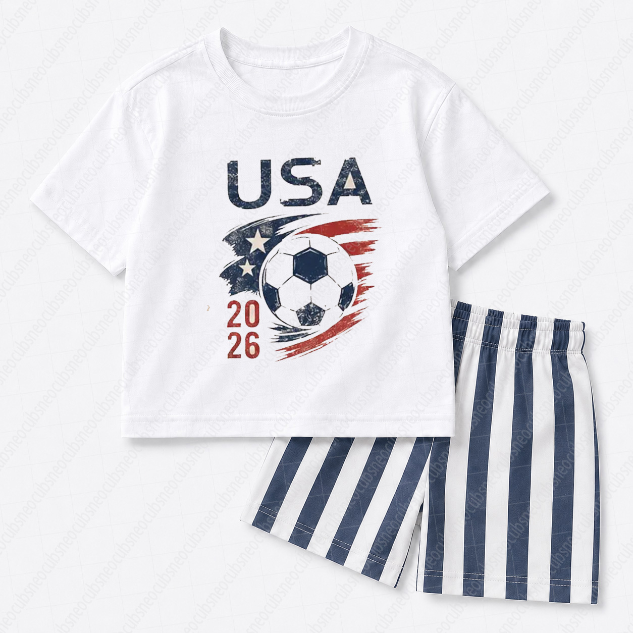 2-piece Baby Soccer Fan Set