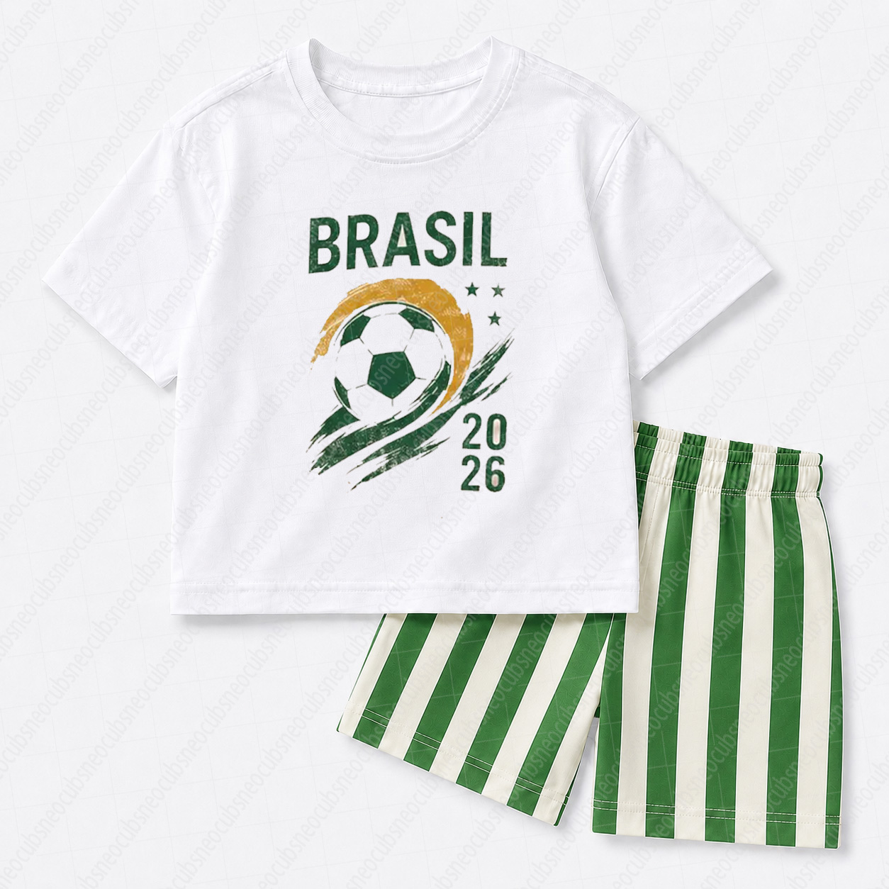 2-piece Baby Soccer Fan Set