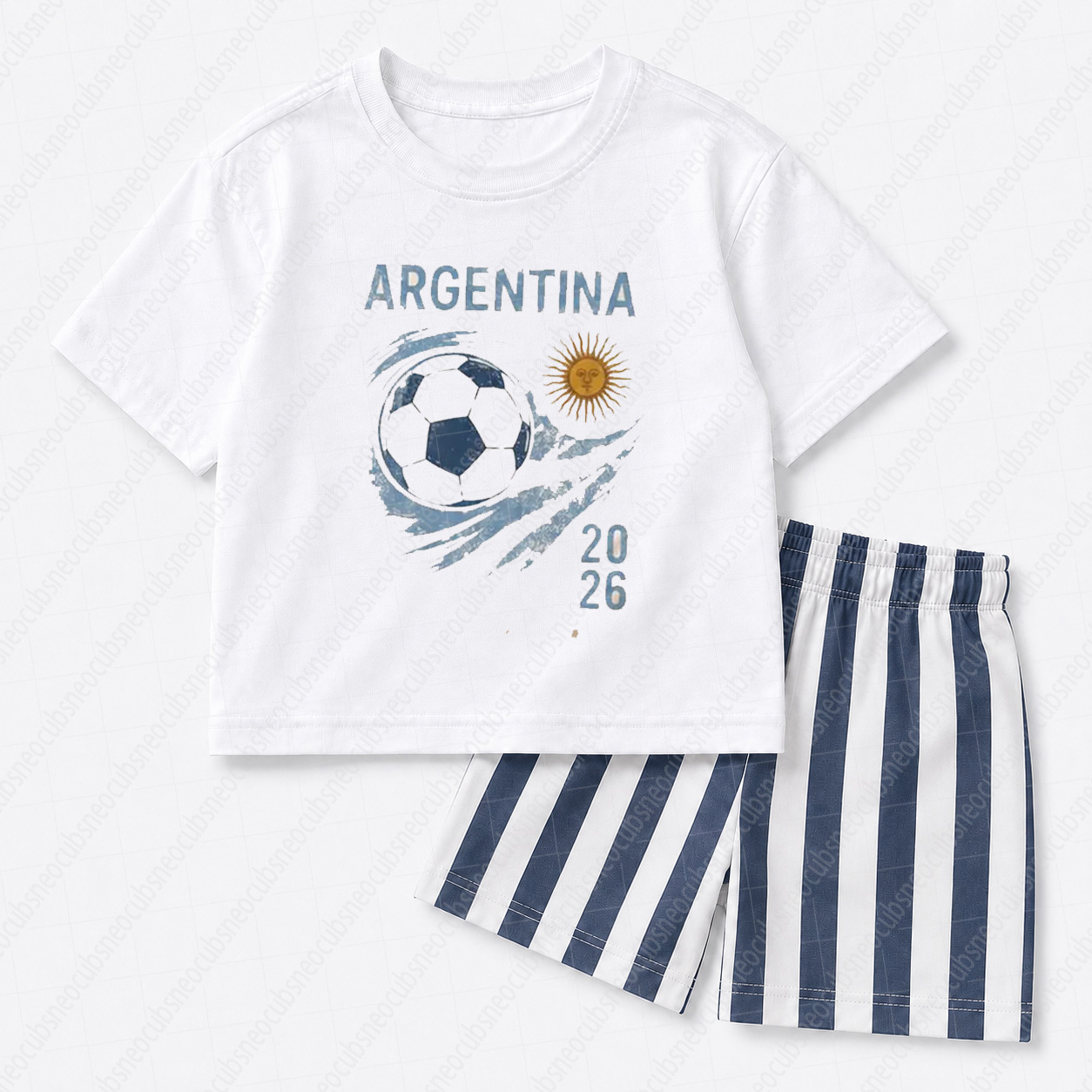 2-piece Baby Soccer Fan Set