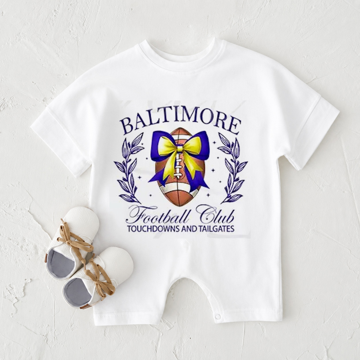 Baby Football  Romper