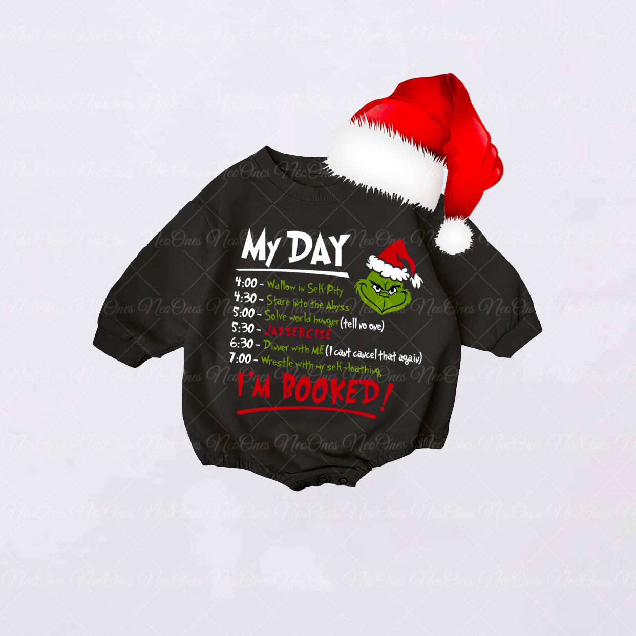 Baby Christmas print Romper