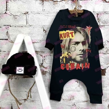 Baby Print Romper and Adult Tee