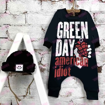 [Copy]Baby Print Romper and Adult Tee