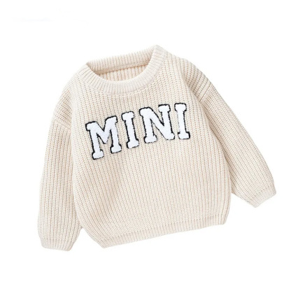 Hot Sale Autumn And Winter New Baby Knitted Towel Embroidered
