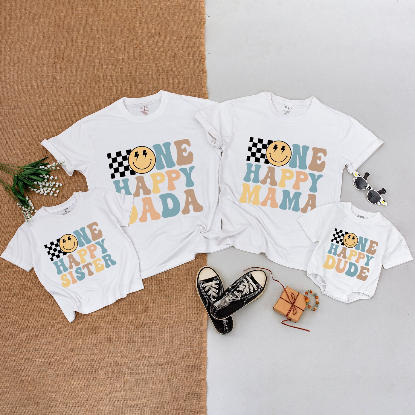 One Happy Dude Family Matching Outfits