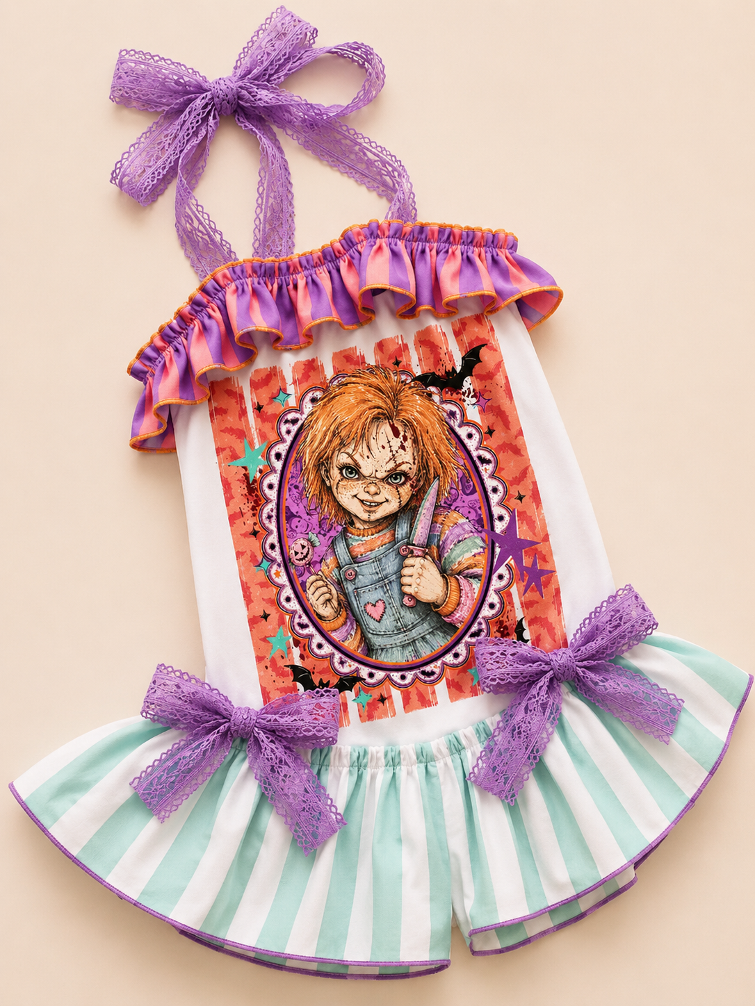 Baby Girl Halloween Romper