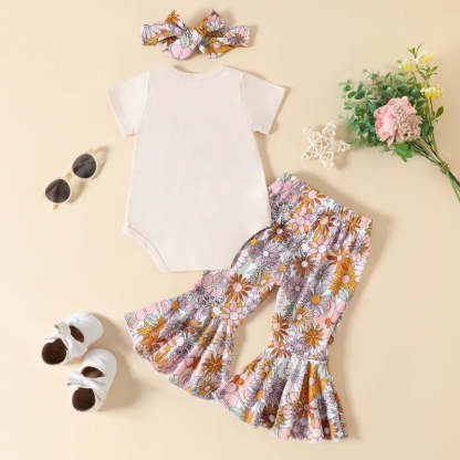 Baby Girl Wild Flower Set