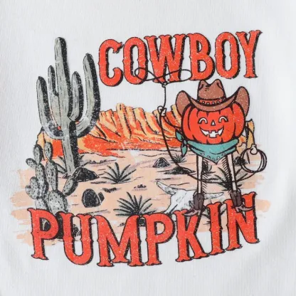 Baby Let's Go Ghouls Romper