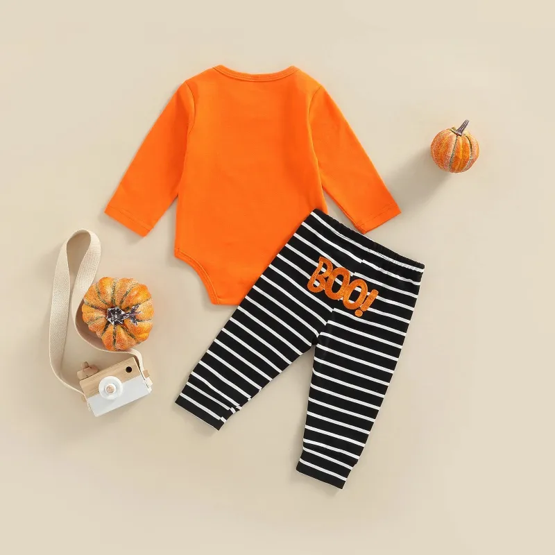 Baby Halloween Print Suit