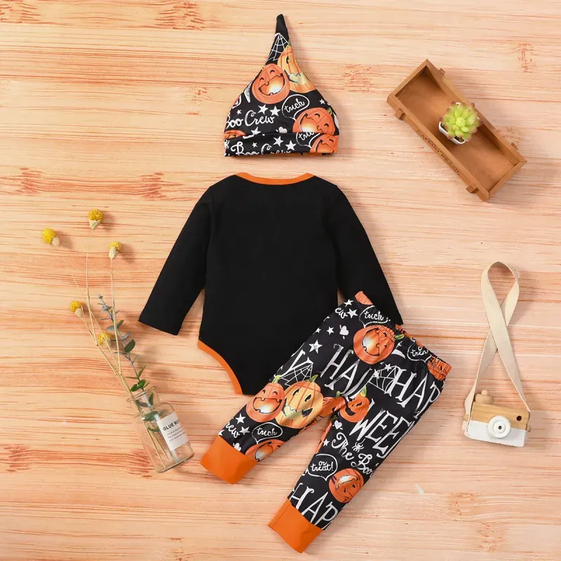 Baby Halloween Print Suit