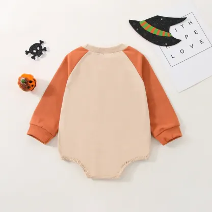 Baby Halloween Print Romper