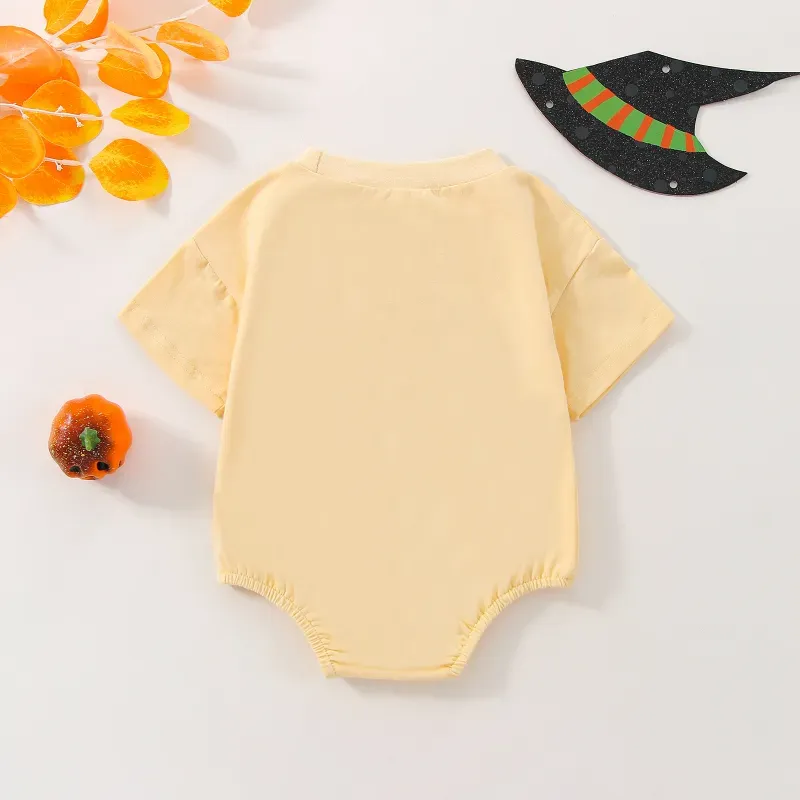 Wicked&Cute Halloween Print Romper