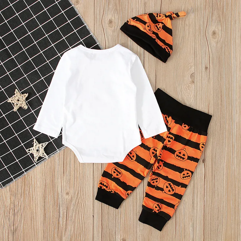 Baby Halloween Print Romper