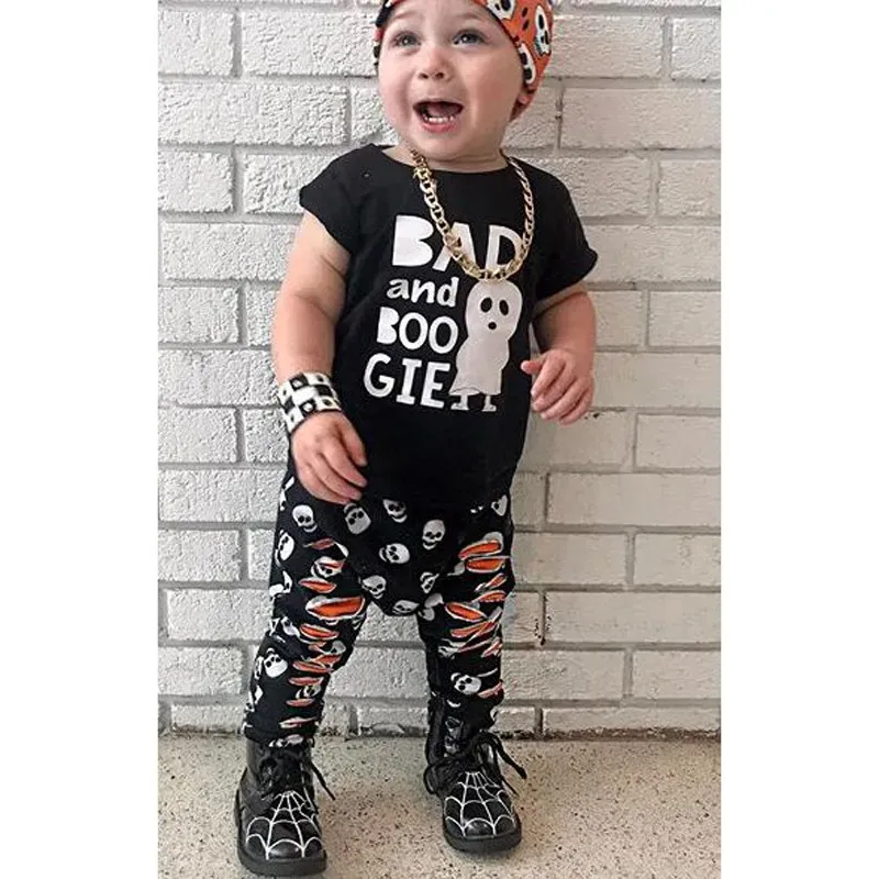 Baby Halloween Print Suit