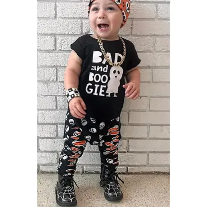Baby Halloween Print Suit