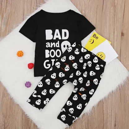 Baby Halloween Print Suit