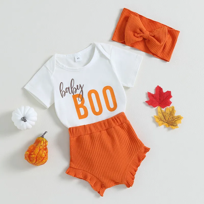 3-Piece Baby Boo Halloween Suit