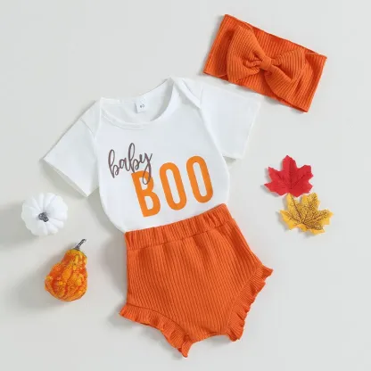 3-Piece Baby Boo Halloween Suit