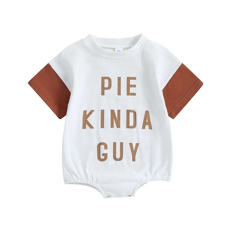 PIE KINDA GUA Print Romper