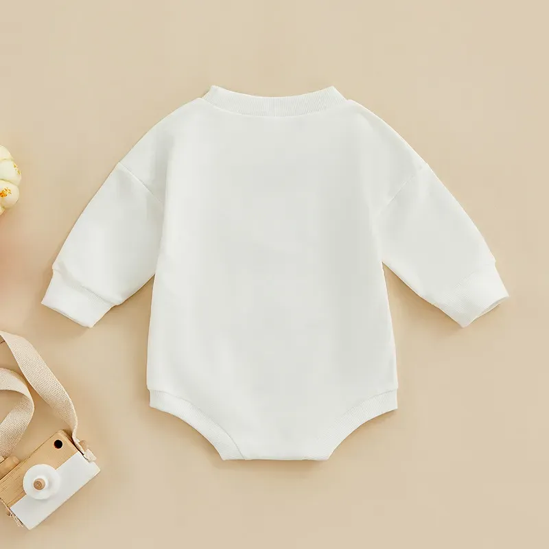 Baby Pumpkin Print Romper