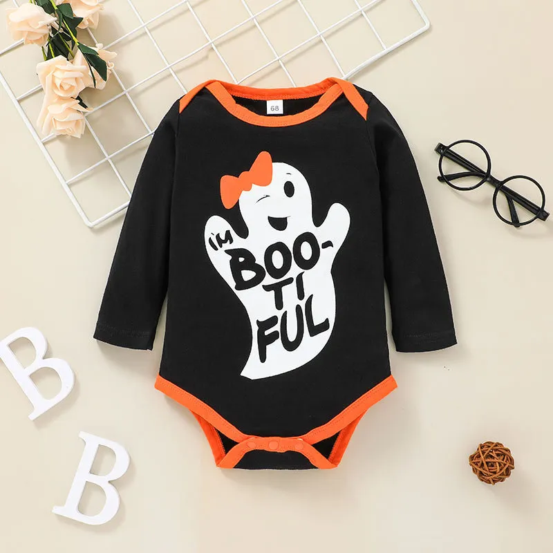 Baby Halloween Print Suit