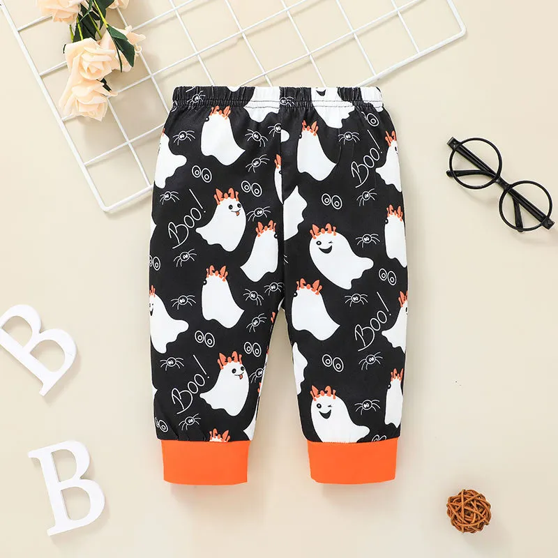 Baby Halloween Print Suit