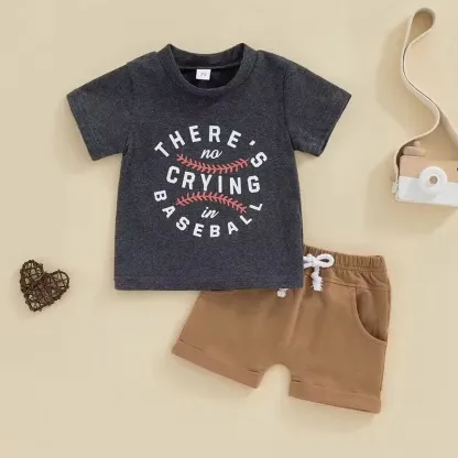 2-Piece Baby Boy Print Set