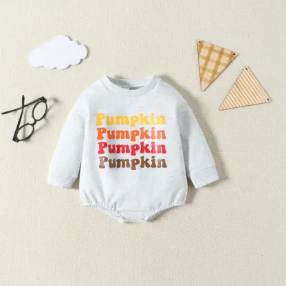 Baby Pumpkin Romper