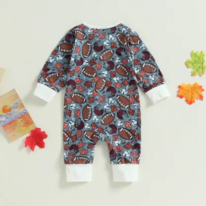 Baby Boy FOOTBALL Romper