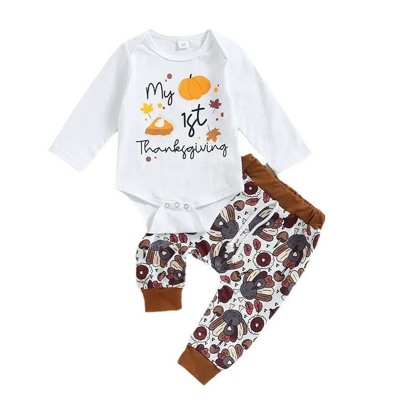 3 Piece My First Thanksgiving Set