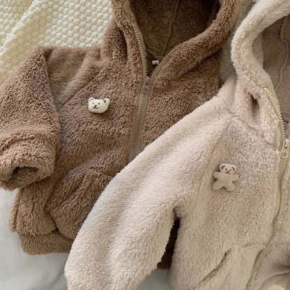 Baby Bear hooded warm coat
