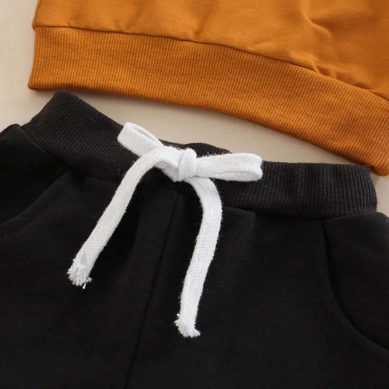 2-Piece Baby Patchwork Sleeve Set