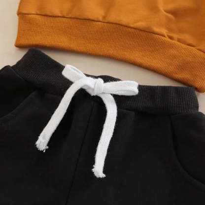 2-Piece Baby Patchwork Sleeve Set