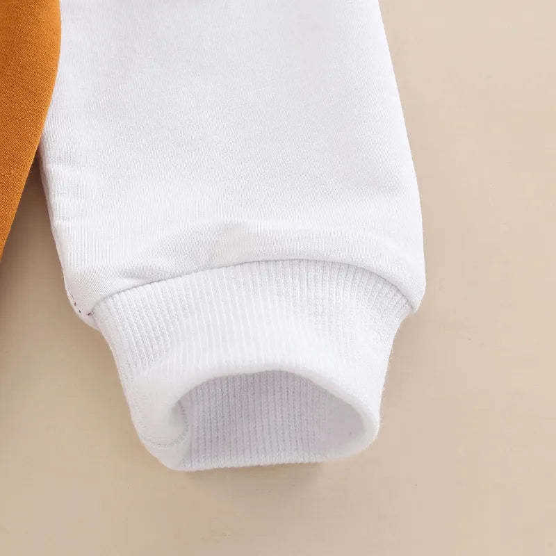 2-Piece Baby Patchwork Sleeve Set