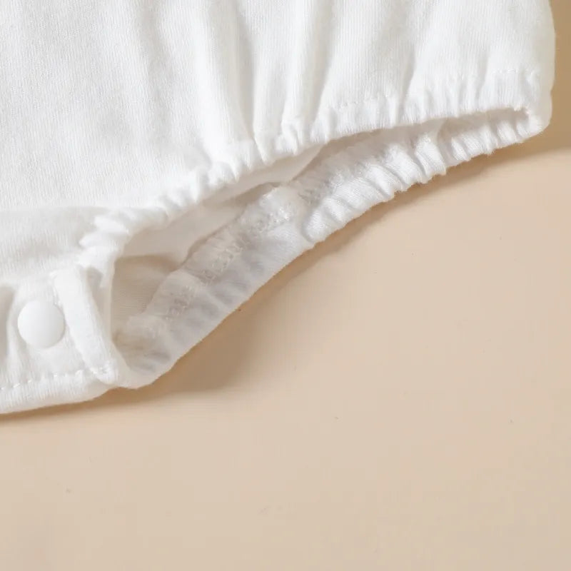 Baby LUCKY LITTLE DUDE print Bodysuit