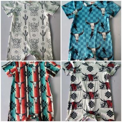 Baby Cowboy Romper