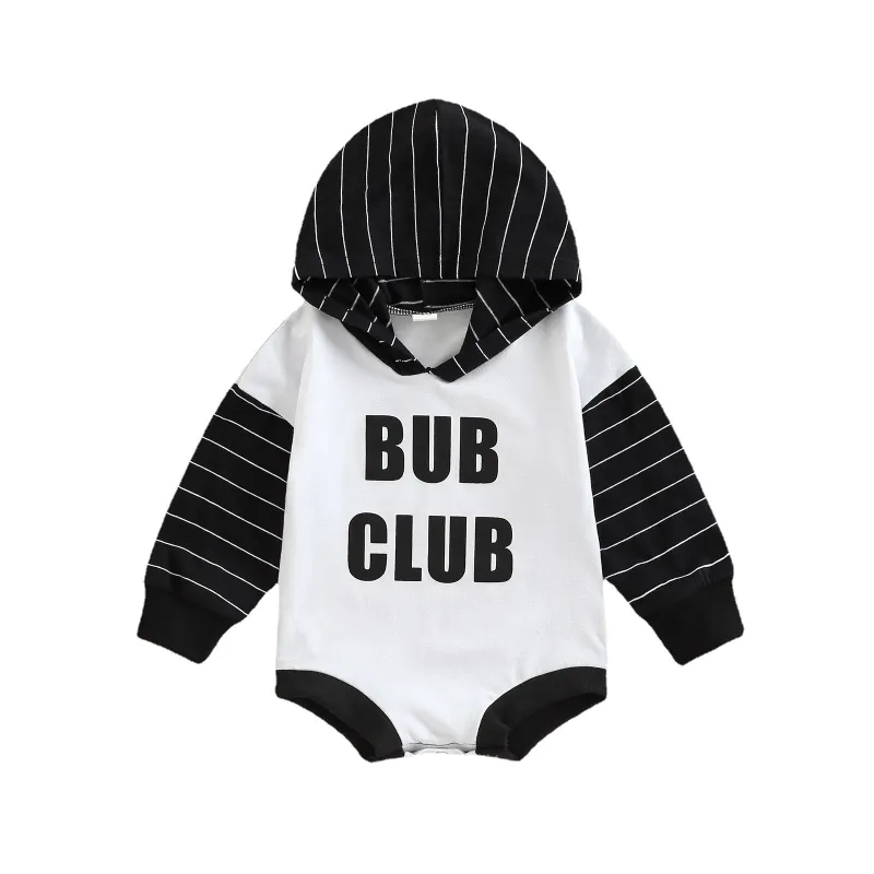 Baby BUB CLUB Hooded Pomper
